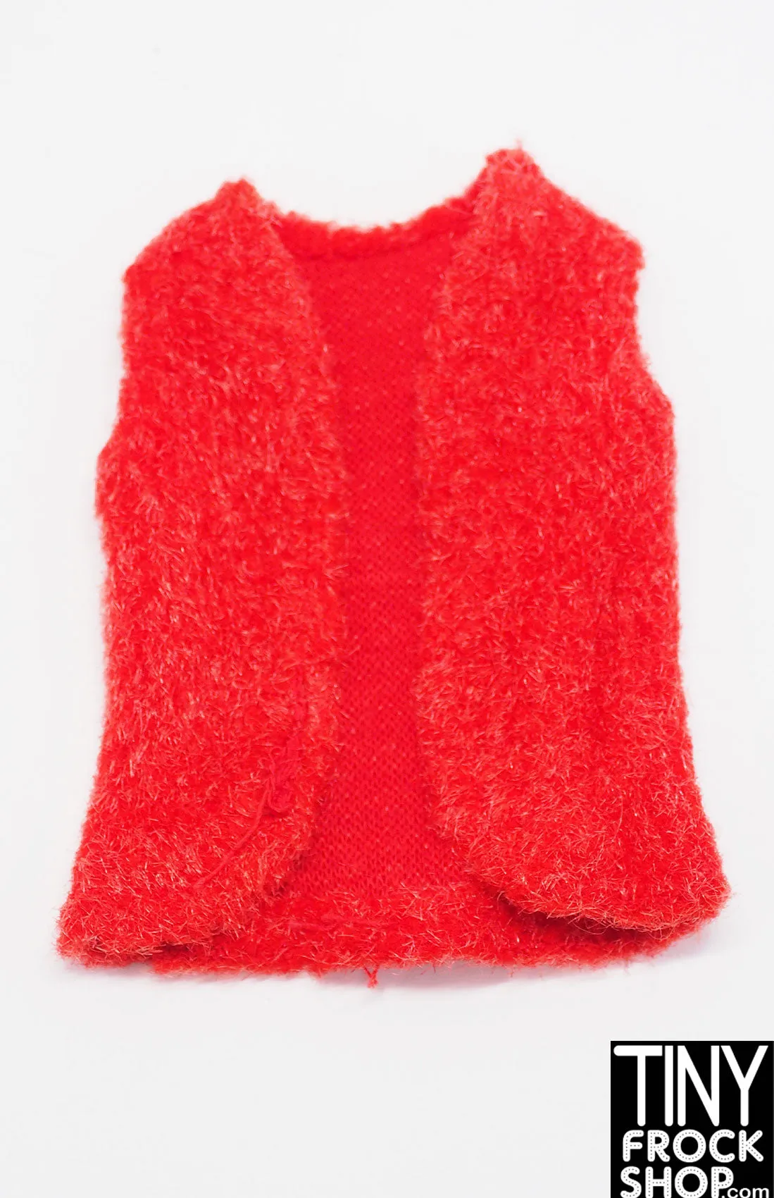 12" Fashion Male Doll Red Fuzzy Vest