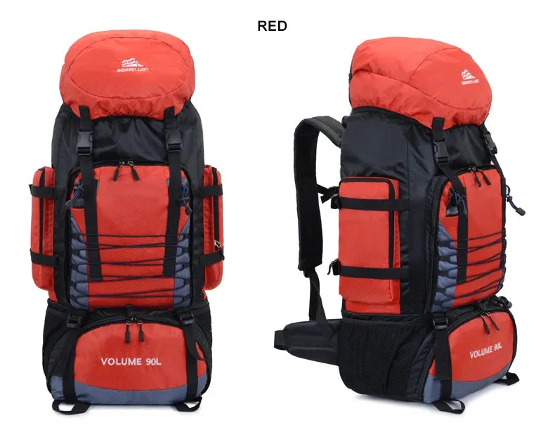 90L Backpack Hiking Camping Outdoor