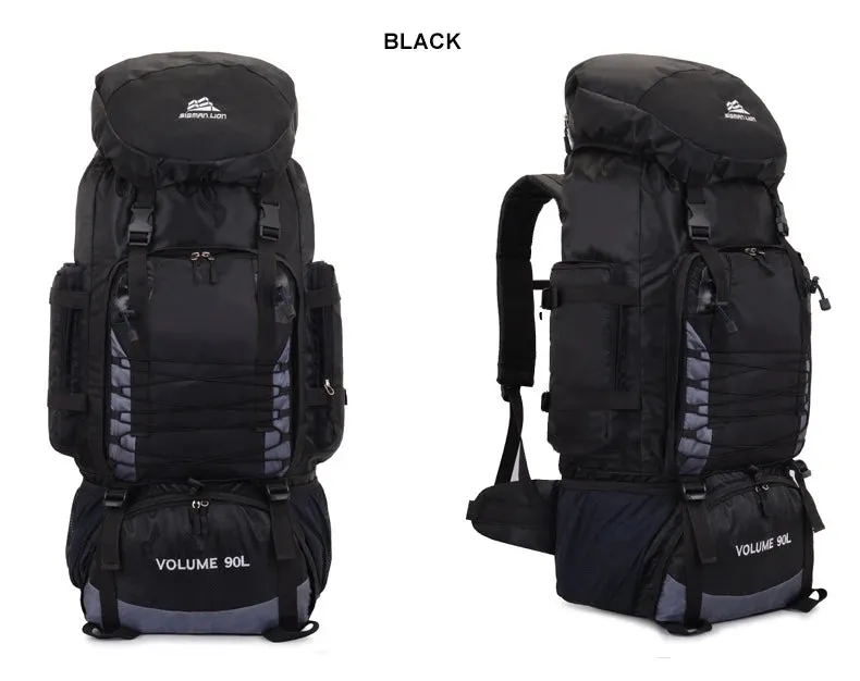 90L Backpack Hiking Camping Outdoor