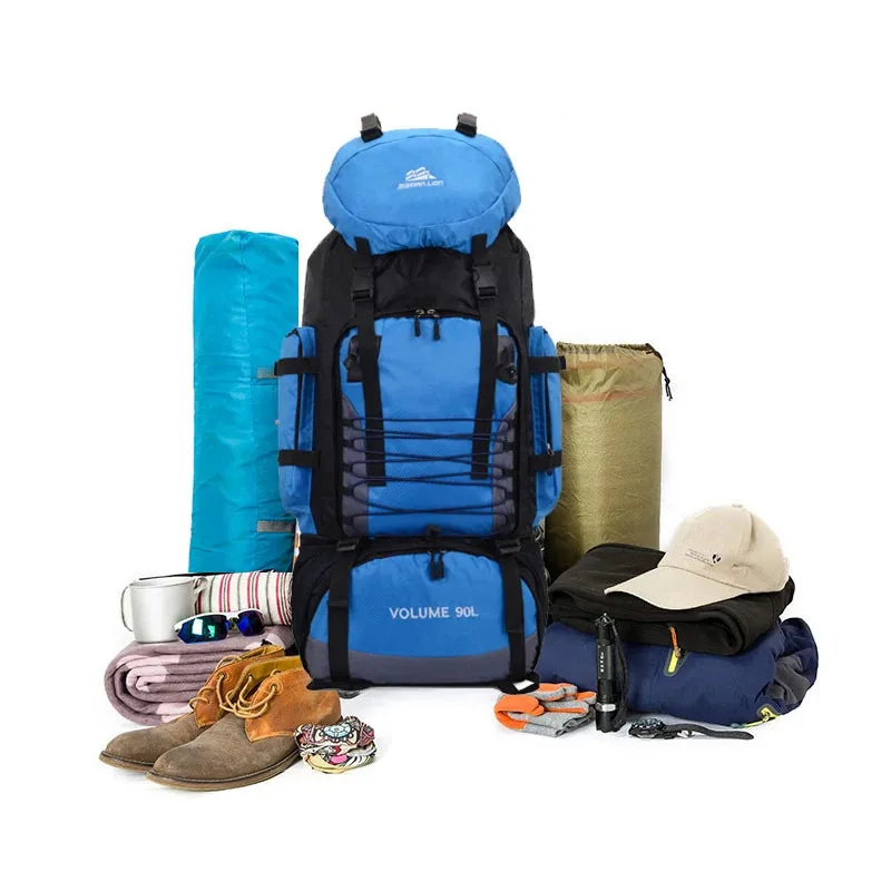 90L Backpack Hiking Camping Outdoor