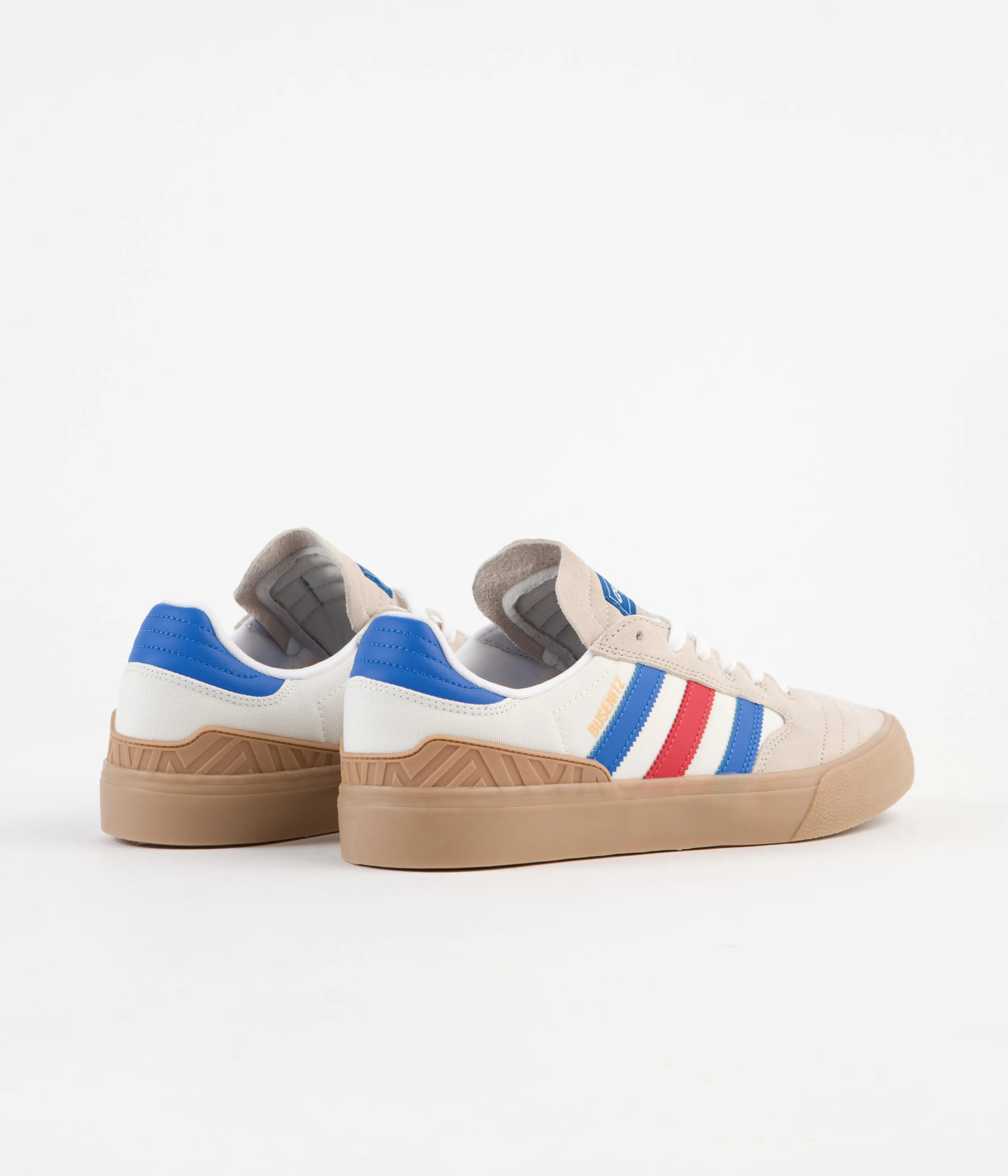 Adidas Busenitz Vulc II Shoes - Clear Brown / Bluebird / Gum4