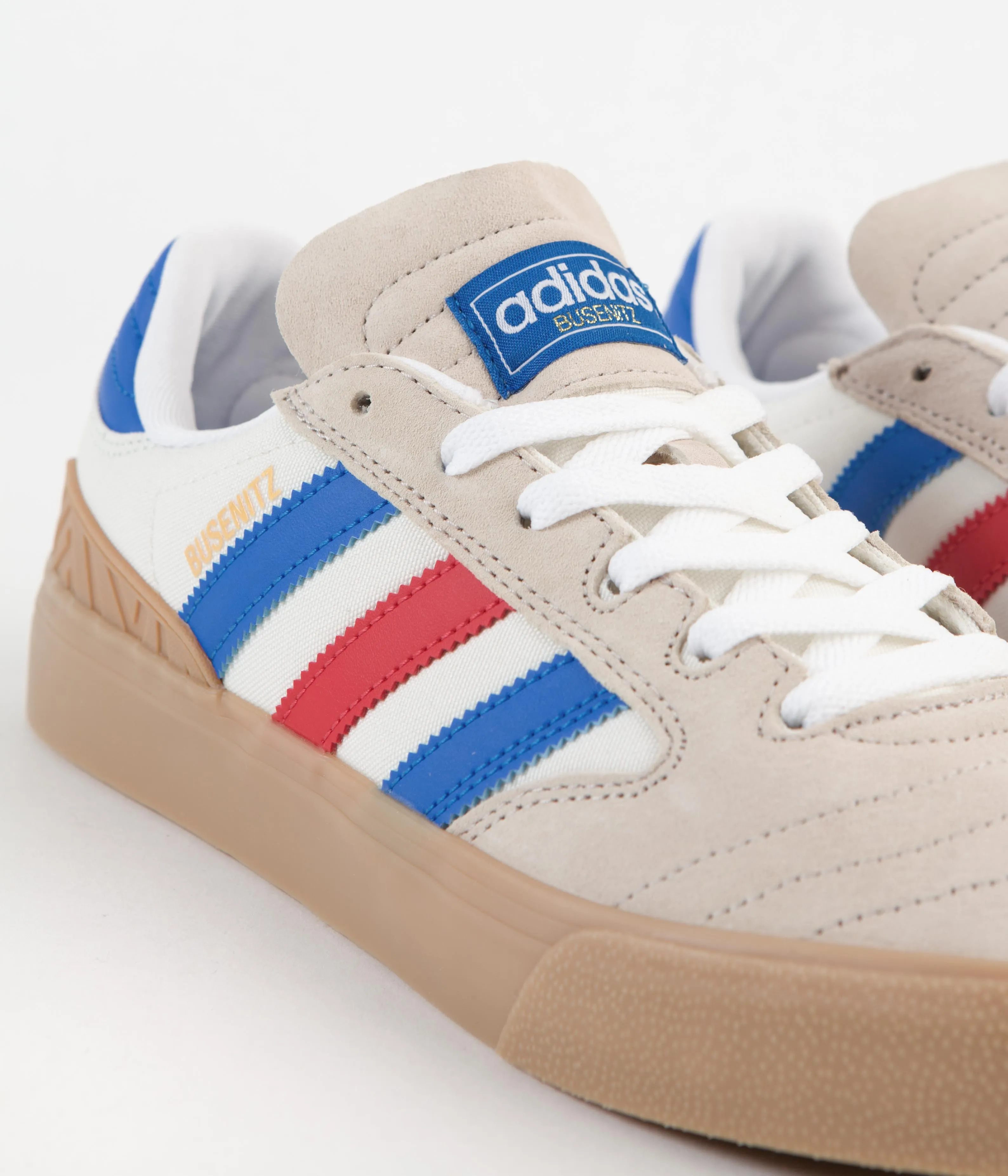 Adidas Busenitz Vulc II Shoes - Clear Brown / Bluebird / Gum4