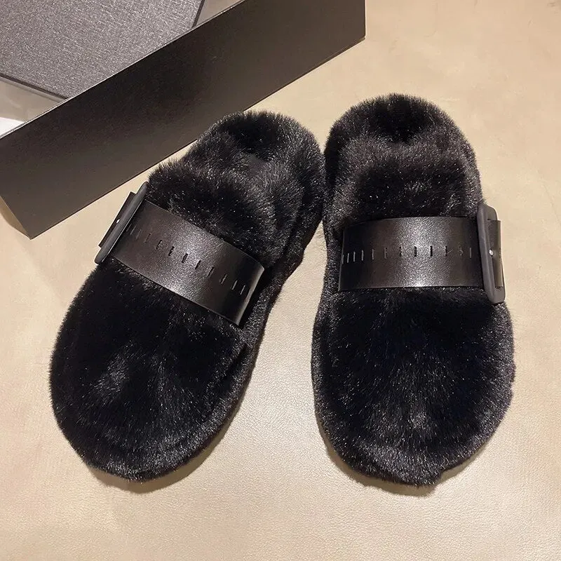 Anny Fuzzy Slippers