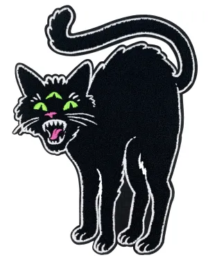 BAND OF WEIRDOS THREE EYED CAT BACK PATCH