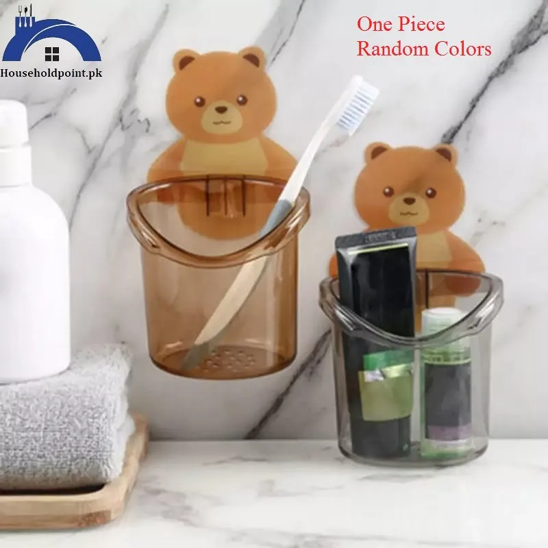 Bear Toothbrush Cup (Pack Of 2)