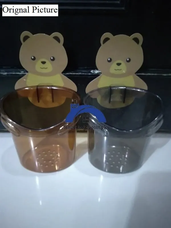 Bear Toothbrush Cup (Pack Of 2)