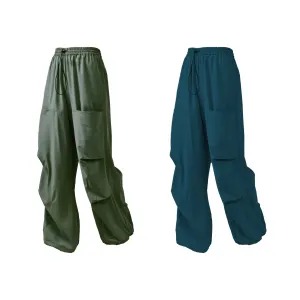 Blue & Olive Air Parachute Pants