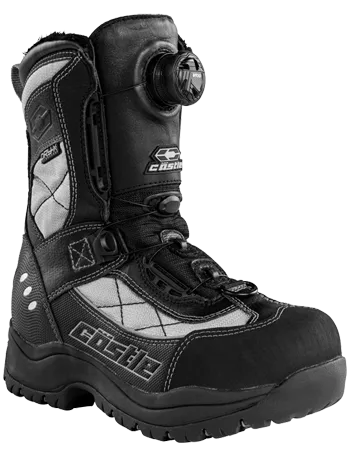 Castle X Womens Snowmobile Boots Charge Atop Boa