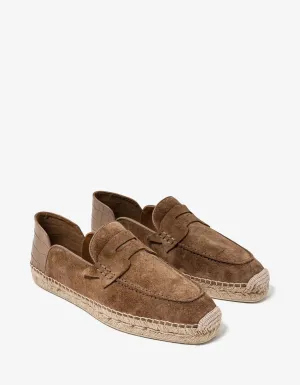 Christian Louboutin Paquepapa No Back Brown Espadrilles -