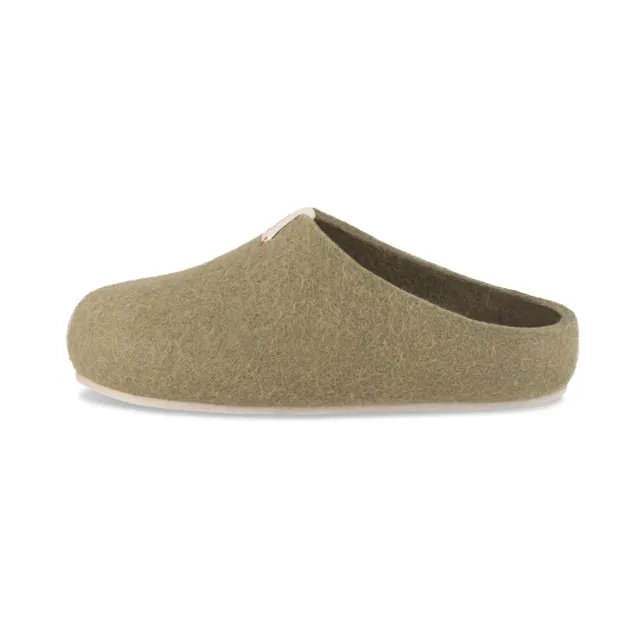 Corkybuk Slipper - Khaki Green