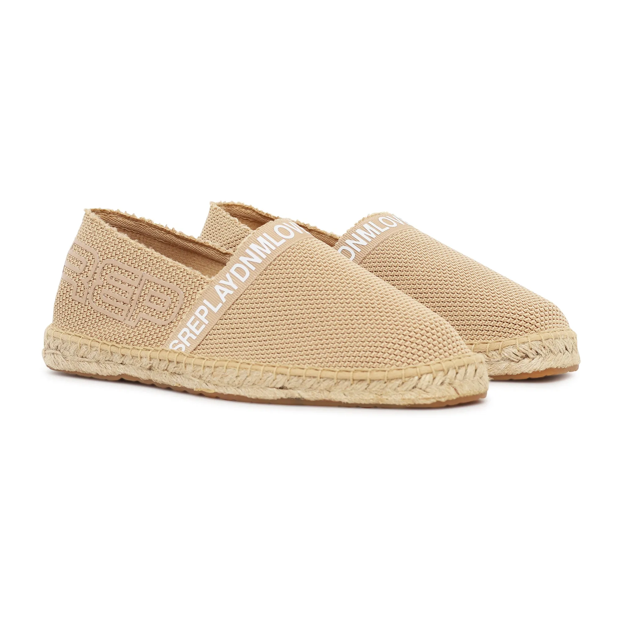 espadrillas REPLAY  - CABO NEW MESHRF160052T0002 BEIGE