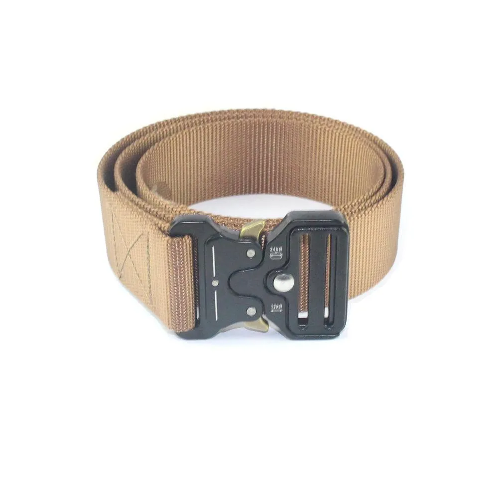 Fairwin Tactical Belt, Military Utility Belt Nylon Web Rigger Belt