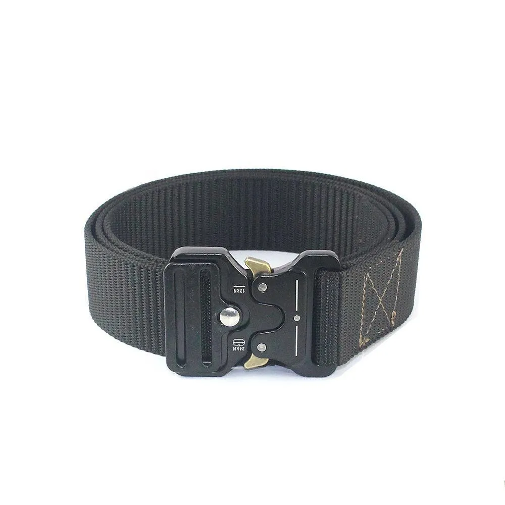 Fairwin Tactical Belt, Military Utility Belt Nylon Web Rigger Belt