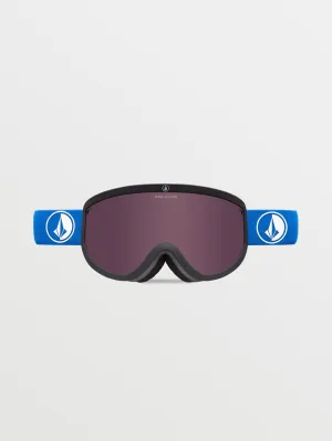 Footprints Goggle - Black/Blue / Light Bronze BL