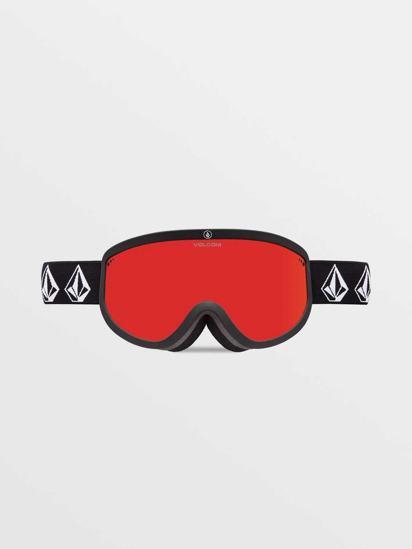 Footprints Goggle - Matte Black Stone / Red Chrome