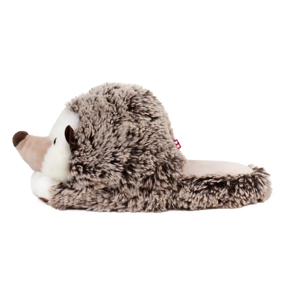 Fuzzy Hedgehog Slippers