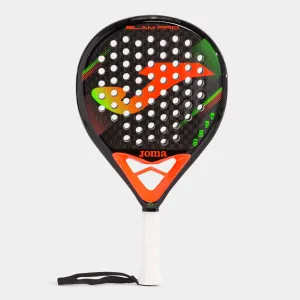 Joma Slam PRO Paddle Racket Black/Fluor Coral