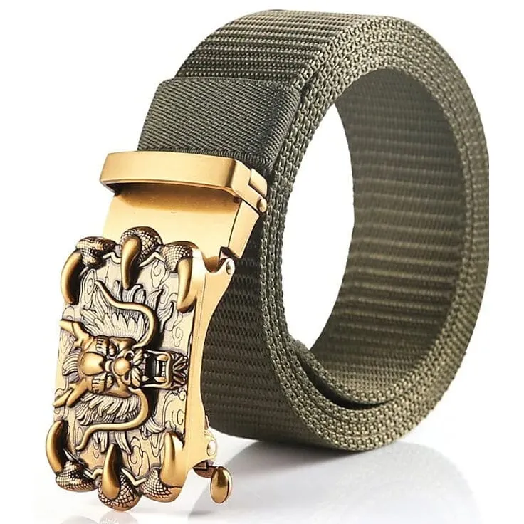 Men's Belt Faux Leather Tactical Belt