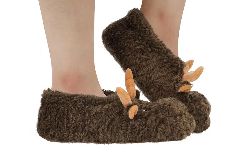 Moose Slipper Skid Resistant