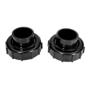 Pentair 1.5" x 2" Black Valve Adapter Kit for Clean and Clear® Plus 270004