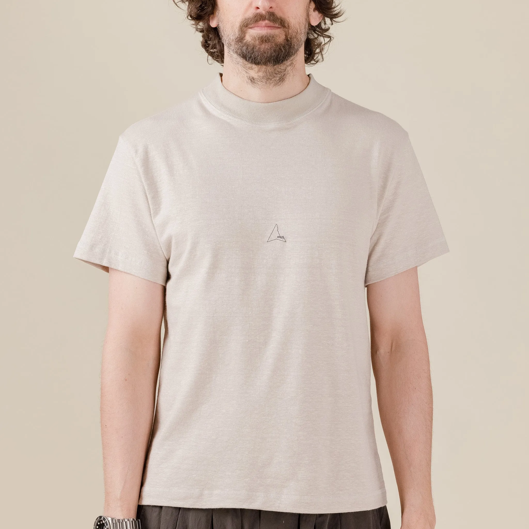 Roa Hiking - Supima & Hemp T-Shirt - Oatmeal