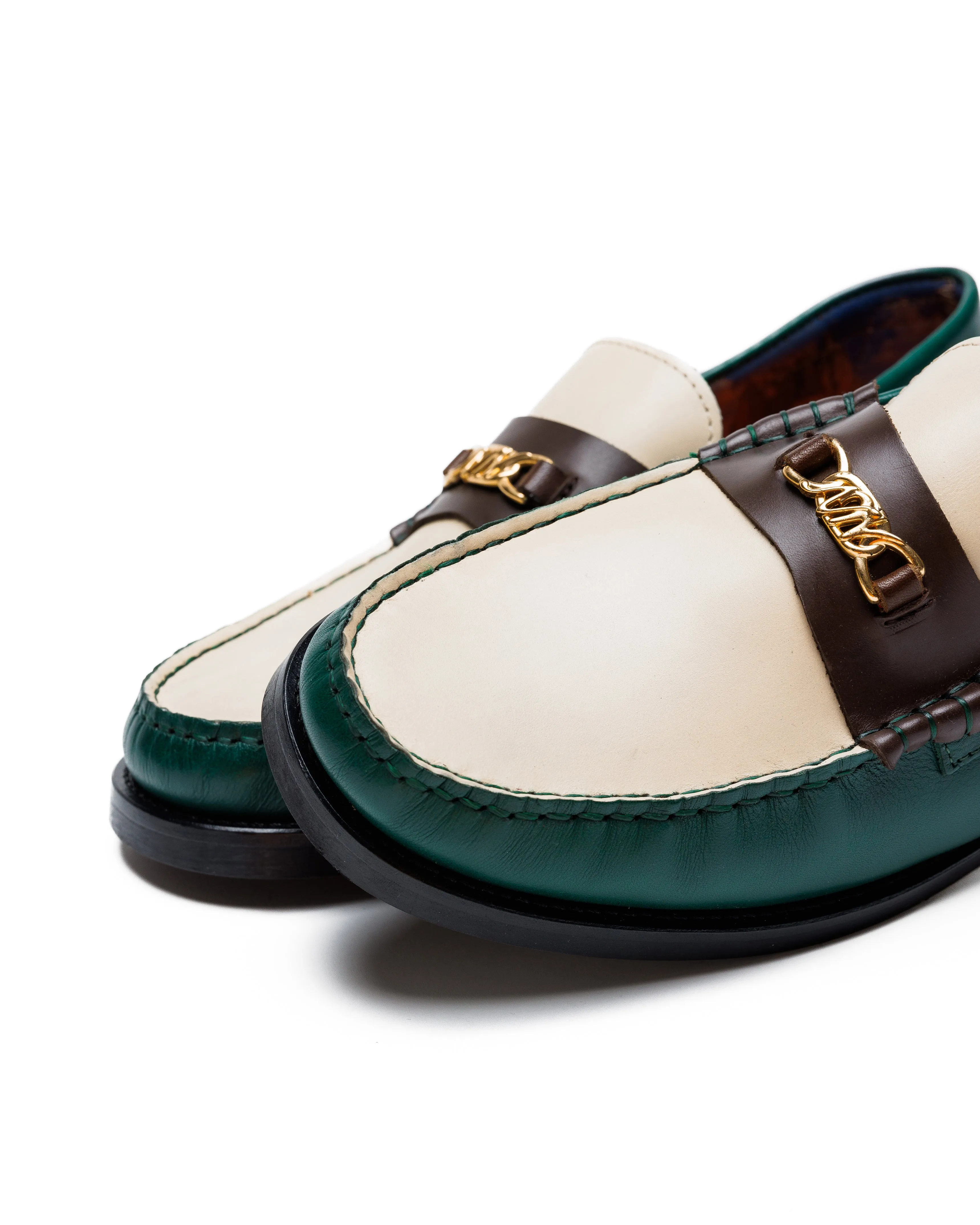 Roma Vintage Green Leather