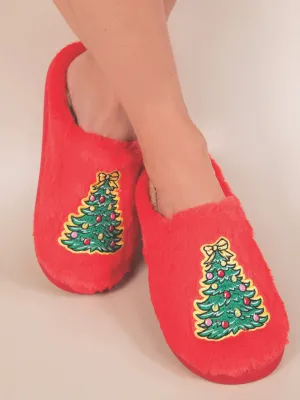 Simply Southern Cozy Slippers - Tree