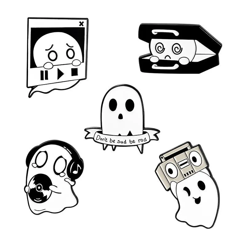 Toleet Trendy Ghost Pins