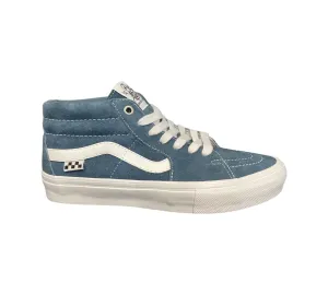 Vans Skate Grosso Mid Pig Suede Blue/White