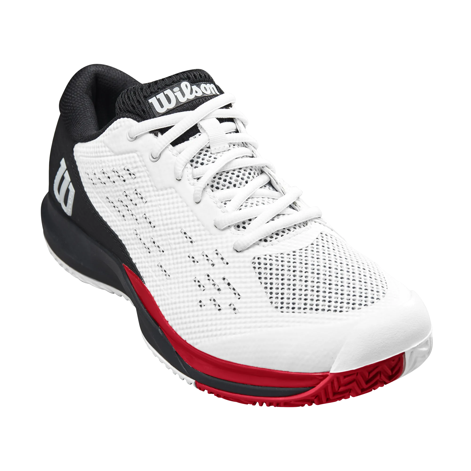 Wilson Men's Rush Pro Ace Tennis Shoes White Black